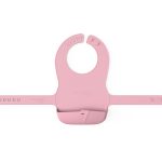 BABERO SILICONA ROSA CLARO